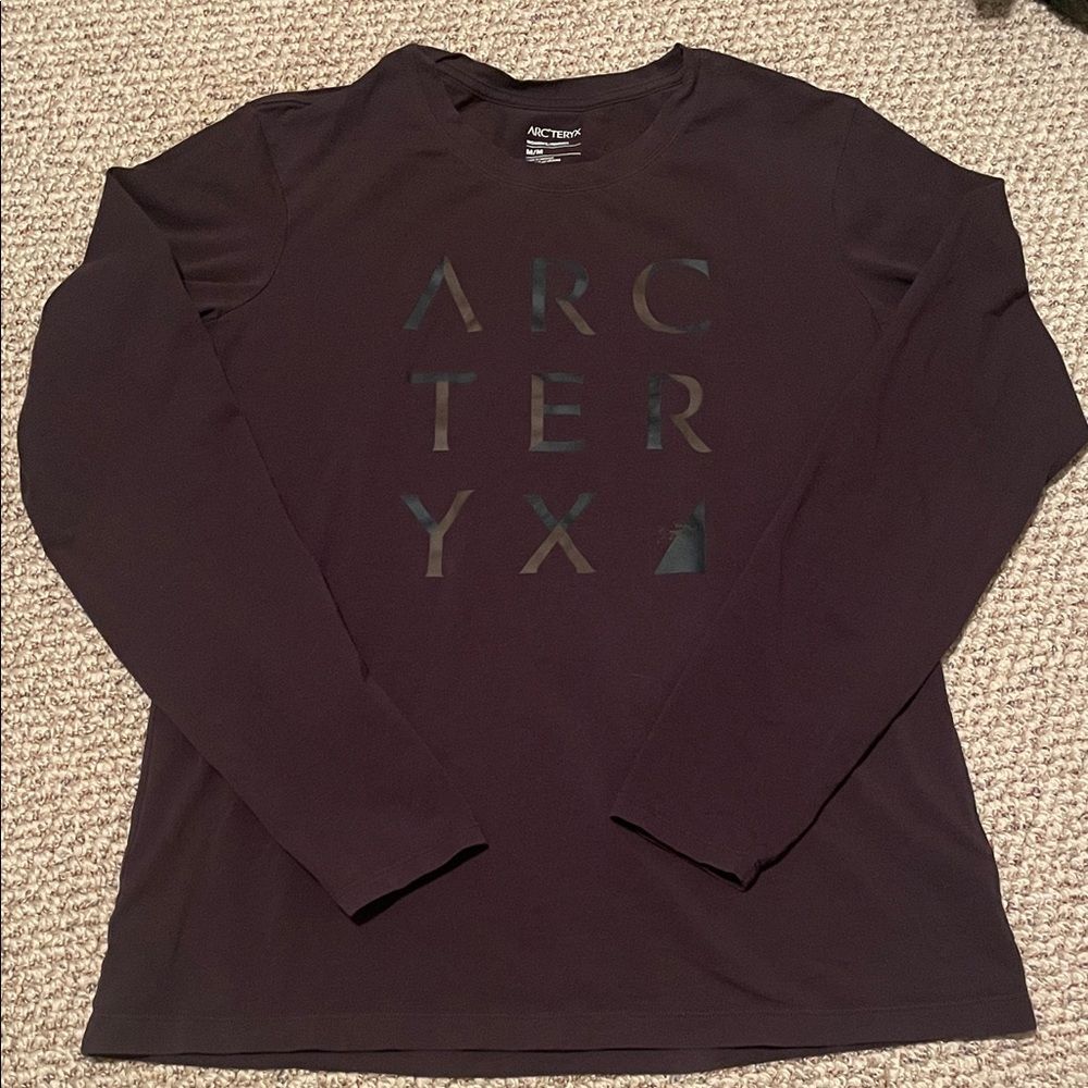 Arc'teryx Dark Purple Long Sleeve Tee